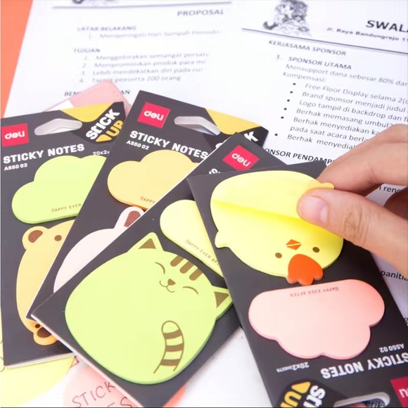 Cute animal post it notes - Picture 7 of 10
